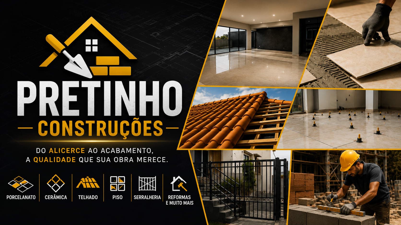 Imagem cadastrada do projeto Pretinho construções